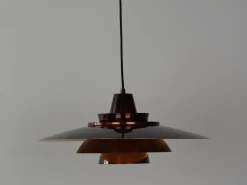 Sale Pamono Vintage Aluminum Pendant Lamp by David Mogensen for Superlight, 1980s
