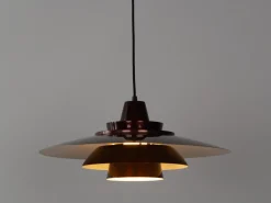 Sale Pamono Vintage Aluminum Pendant Lamp by David Mogensen for Superlight, 1980s