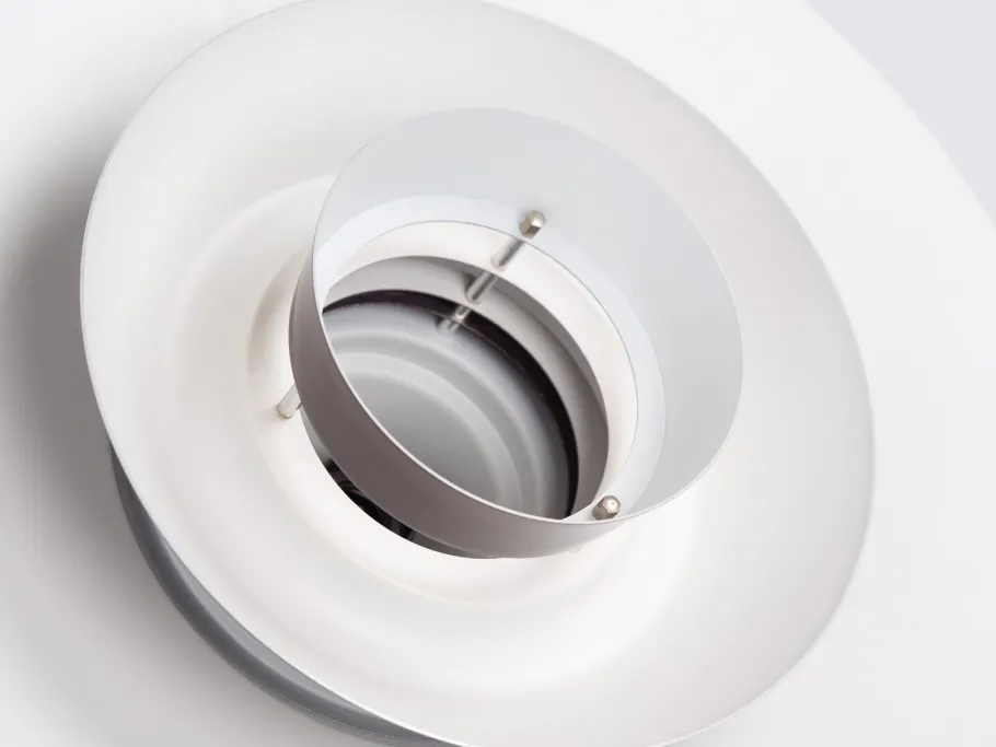 Sale Pamono Vintage Aluminum Pendant Lamp by David Mogensen for Superlight, 1980s