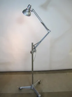 Best Pamono Vintage Anglepoise Floor Lamp with Wheels from ASEA, 1950s