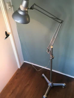 Best Pamono Vintage Anglepoise Floor Lamp with Wheels from ASEA, 1950s