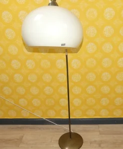 Hot Pamono Vintage Arc Lamp in Brass, 1950s