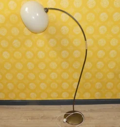 Hot Pamono Vintage Arc Lamp in Brass, 1950s