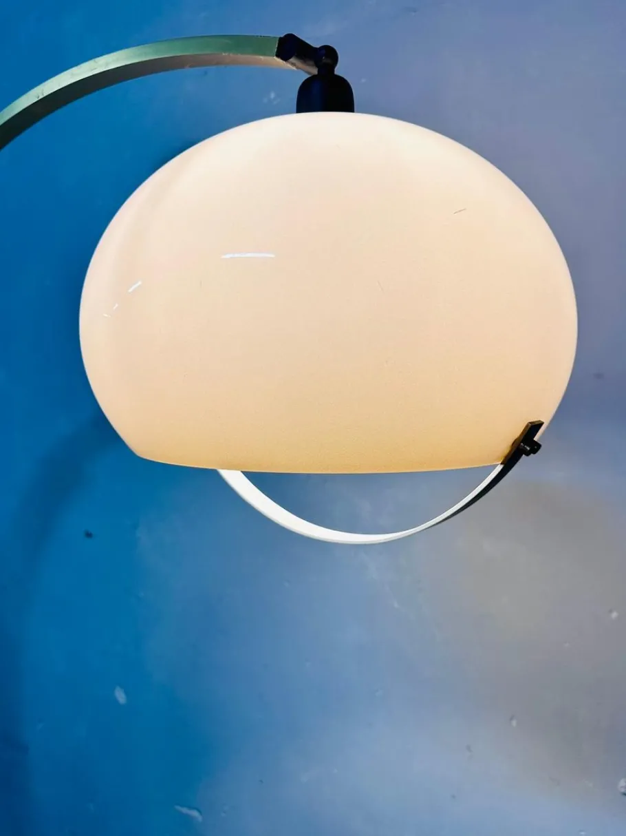 New Pamono Vintage Arched Floor Lamp, 1970s