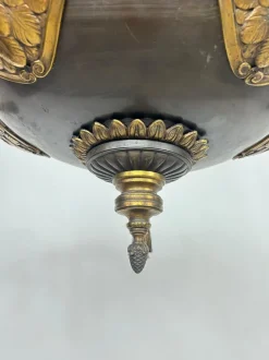 Discount Pamono Vintage Art Deco Pendant with Bronze Eagles, 1930s