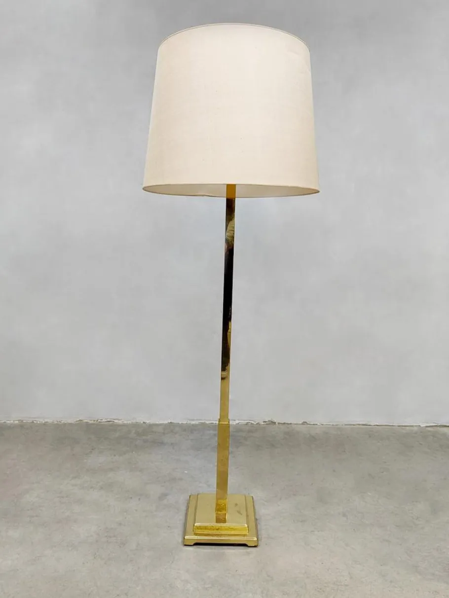 New Pamono Vintage Art Deco Style Floor Lamp