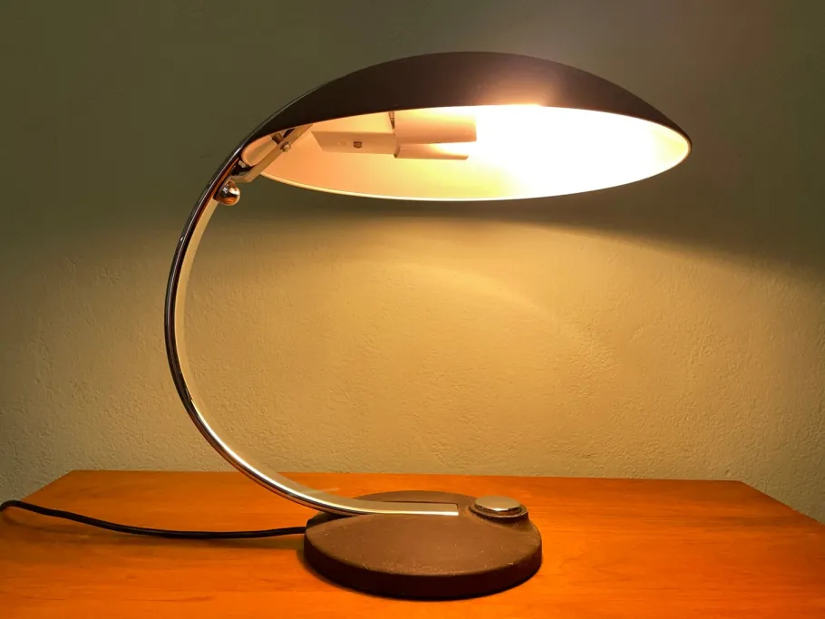 Hot Pamono Vintage Art Deco Table Lamp by Egon Hillebrand, 1960s