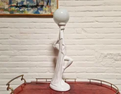 Best Pamono Vintage Art Deco Table Light, 1970s