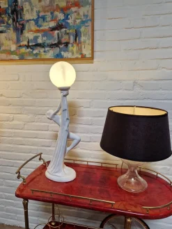 Best Pamono Vintage Art Deco Table Light, 1970s