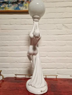 Best Pamono Vintage Art Deco Table Light, 1970s