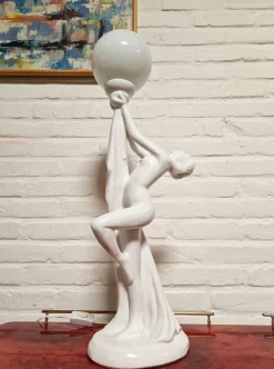 Best Pamono Vintage Art Deco Table Light, 1970s