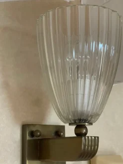 Hot Pamono Vintage Art Deco Wall Lights, 1920s, Set of 2