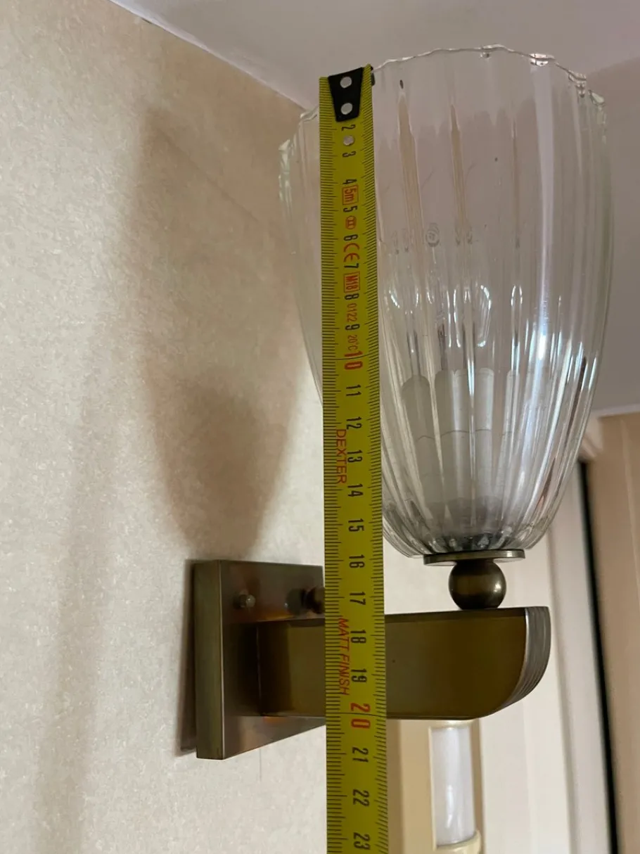 Hot Pamono Vintage Art Deco Wall Lights, 1920s, Set of 2