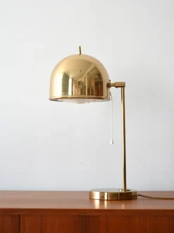 Clearance Pamono Vintage B-075 Brass Table Lamp by Bergboms, 1960s