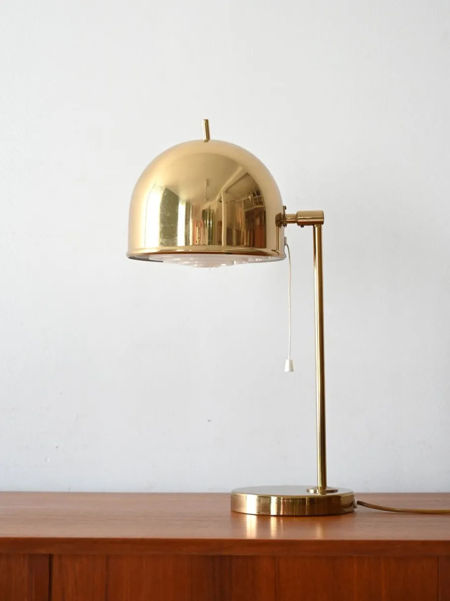 Clearance Pamono Vintage B-075 Brass Table Lamp by Bergboms, 1960s