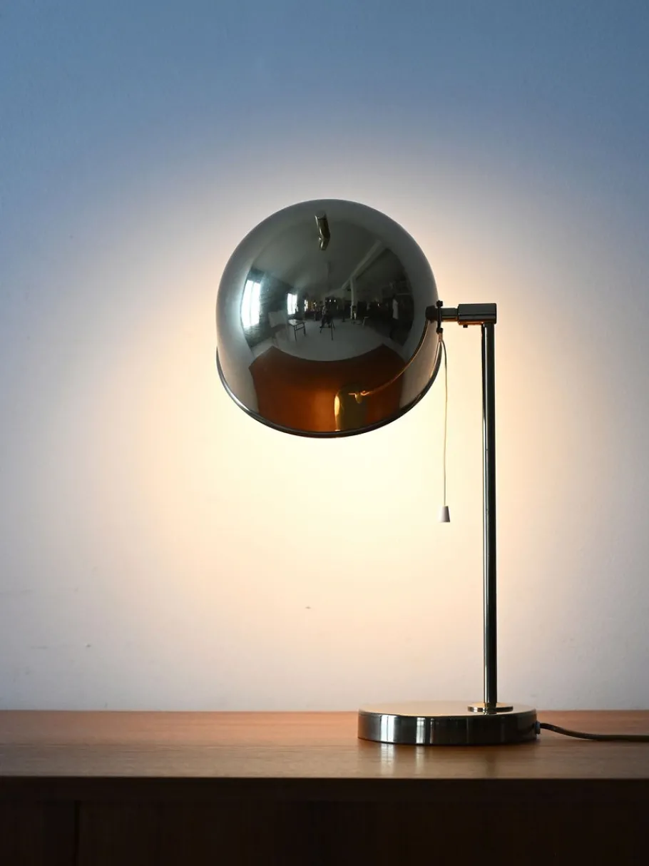 Clearance Pamono Vintage B-075 Brass Table Lamp by Bergboms, 1960s