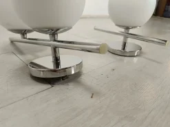 New Pamono Vintage Ball Wall Lights, 1970, Set of 3