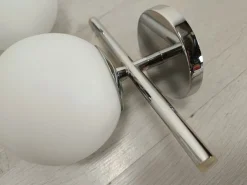 New Pamono Vintage Ball Wall Lights, 1970, Set of 3