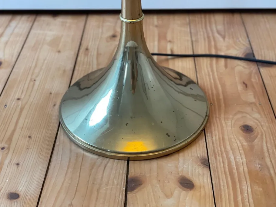 New Pamono Vintage Bamboo Lamp by Ingo Maurer, 1970s