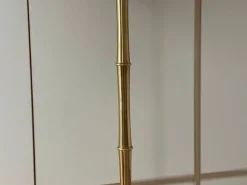 New Pamono Vintage Bamboo Lamp by Ingo Maurer, 1970s