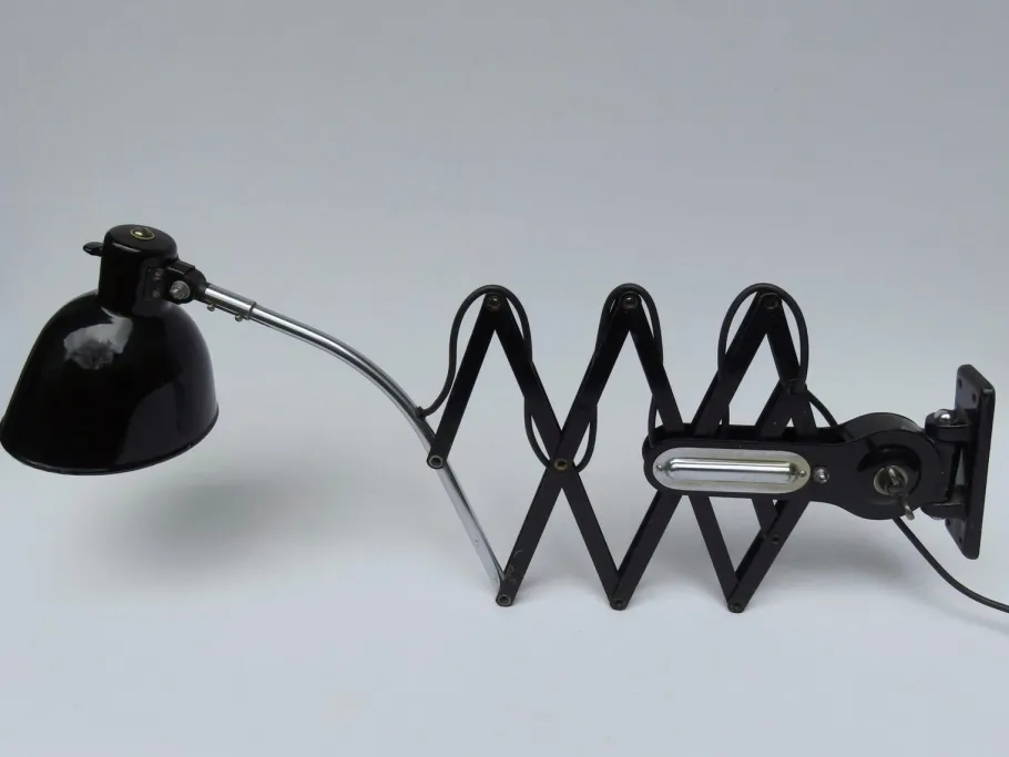 New Pamono Vintage Bauhaus Scissor Lamp, 1920s