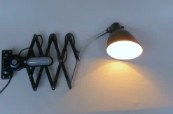 New Pamono Vintage Bauhaus Scissor Lamp, 1920s