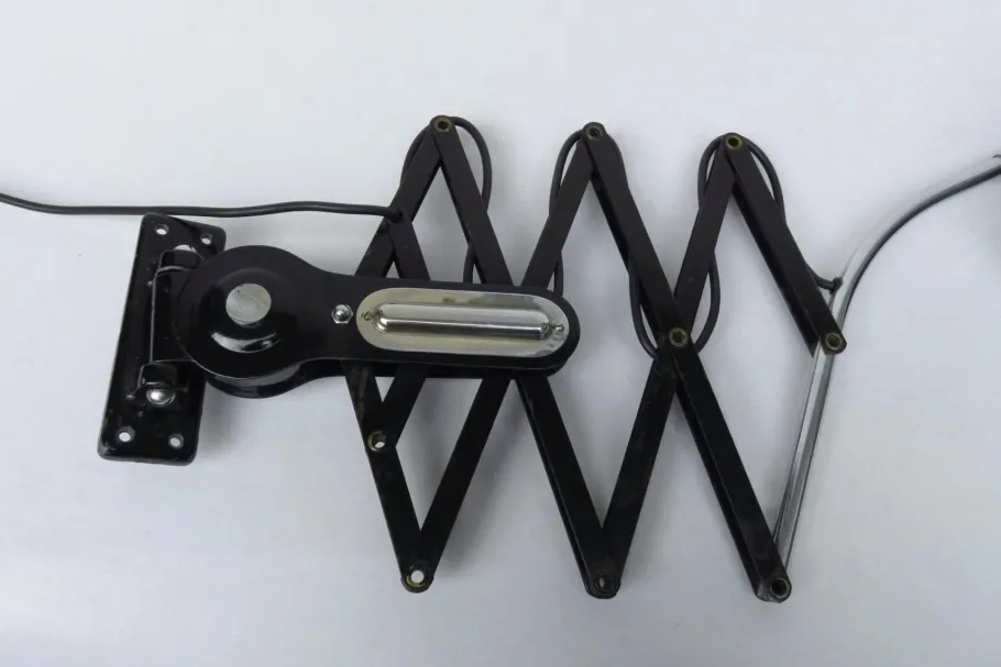 New Pamono Vintage Bauhaus Scissor Lamp, 1920s