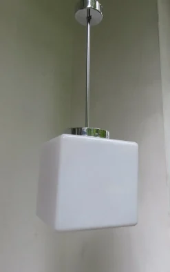 Best Pamono Vintage Bauhaus Style Cube Ceiling Lamp by Walter Kostka for Atrax-Gesellschaft