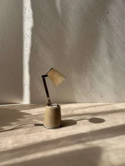 Outlet Pamono Vintage Beige Lampette Table Lamp from Hala, 1970s