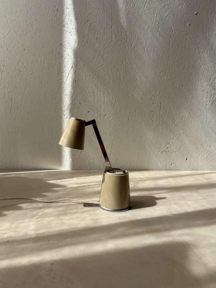 Outlet Pamono Vintage Beige Lampette Table Lamp from Hala, 1970s
