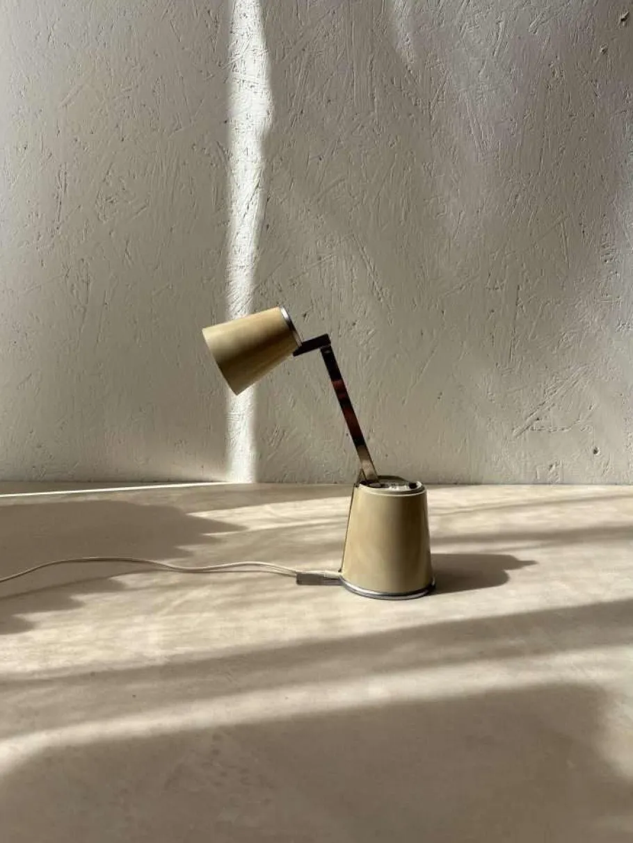 Outlet Pamono Vintage Beige Lampette Table Lamp from Hala, 1970s