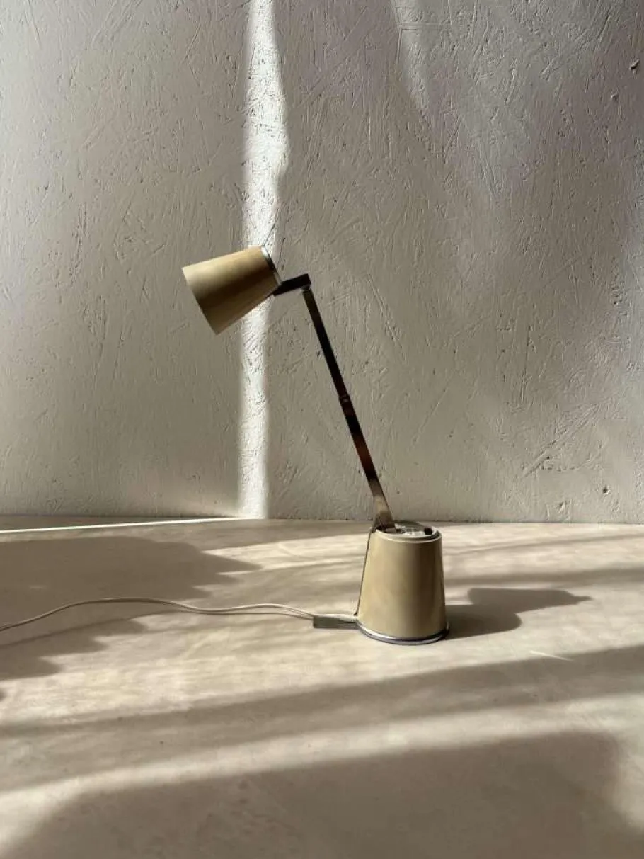 Outlet Pamono Vintage Beige Lampette Table Lamp from Hala, 1970s