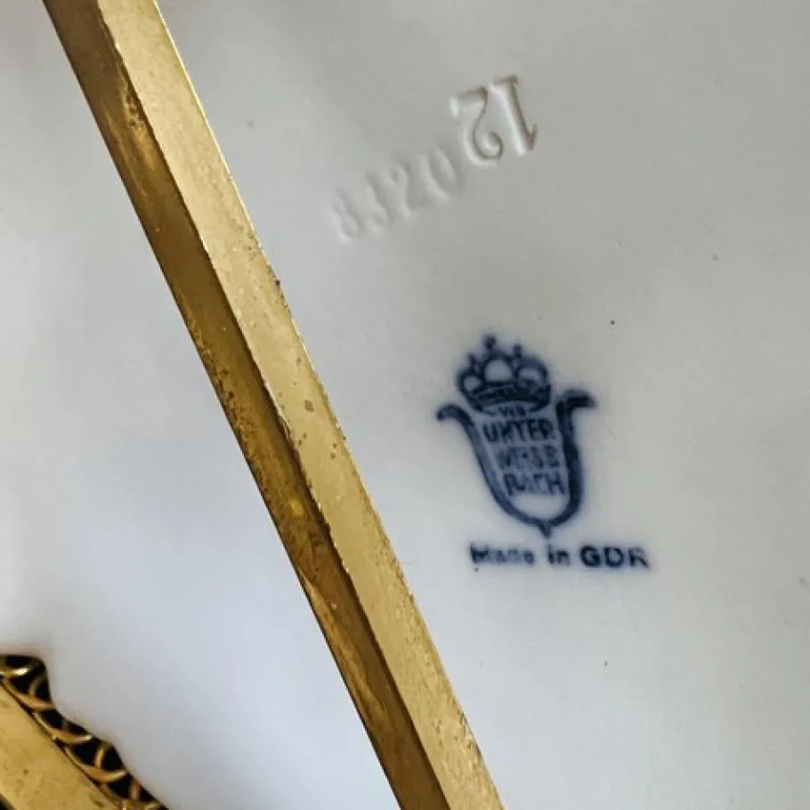 Discount Pamono Vintage Biscuit Porcelain Lamp