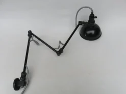 Pamono Vintage Black Aluminum Sconce from F.W. Schmid München