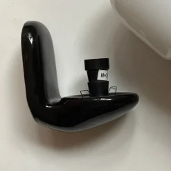 Discount Pamono Vintage Black Ceramic Wall Lamps, 1980s, Set of 2