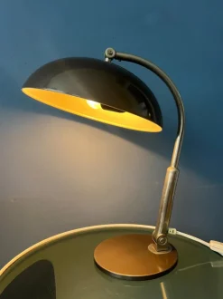 New Pamono Vintage Black Hala Busquet 144 Desk Lamp by Herman Busquet