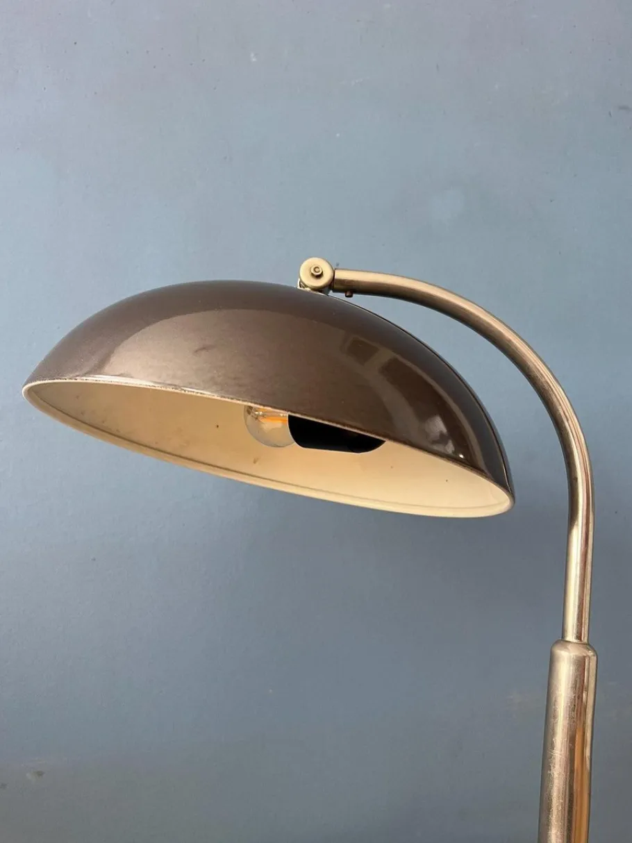 New Pamono Vintage Black Hala Busquet 144 Desk Lamp by Herman Busquet