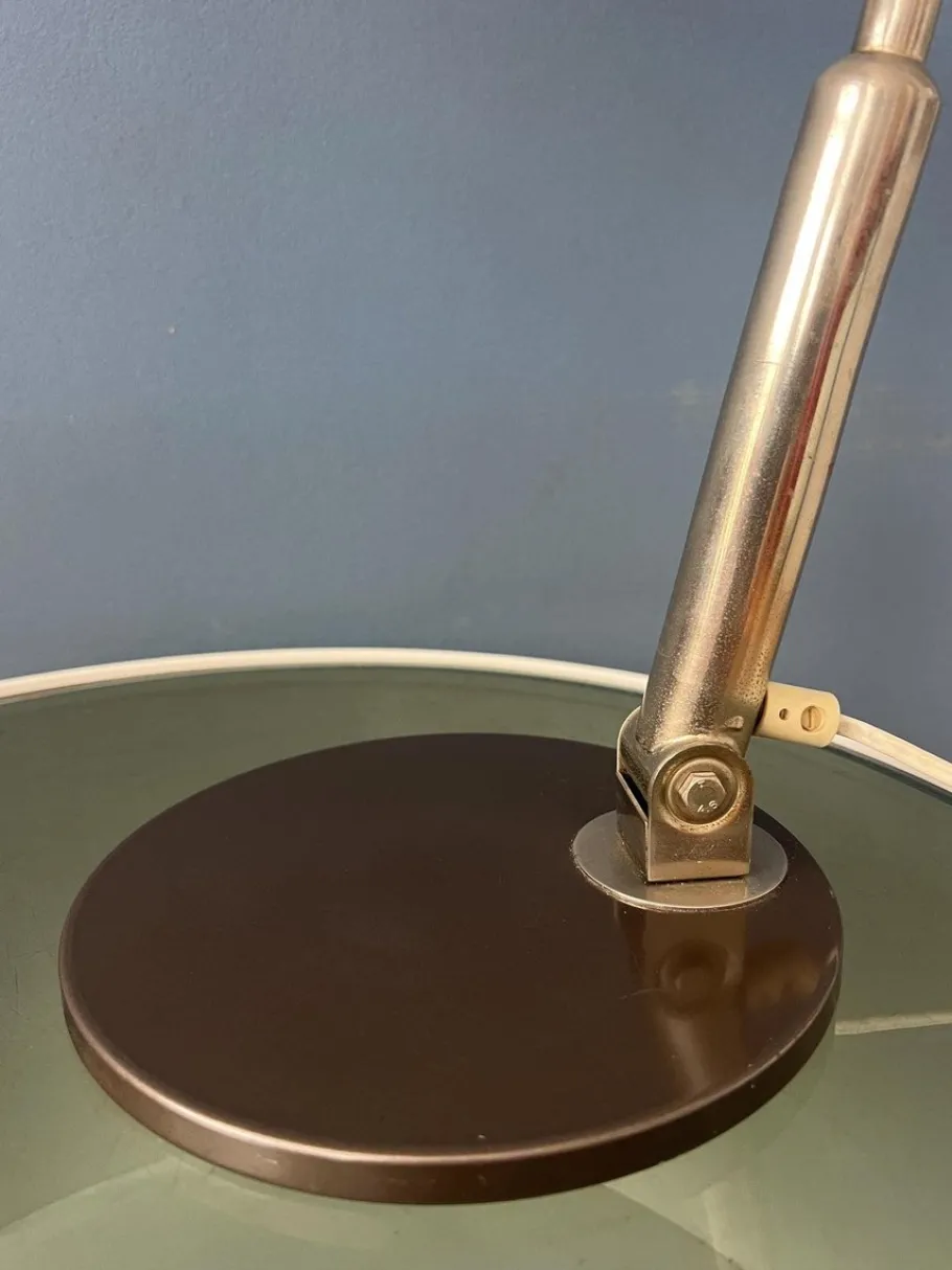 New Pamono Vintage Black Hala Busquet 144 Desk Lamp by Herman Busquet