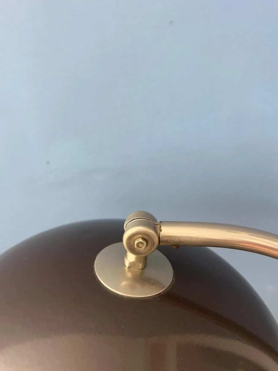 New Pamono Vintage Black Hala Busquet 144 Desk Lamp by Herman Busquet