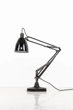 Discount Pamono Vintage Black Model 1208 Anglepoise Desk Lamp from Herbert Terry & Sons., 1940s