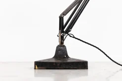 Discount Pamono Vintage Black Model 1208 Anglepoise Desk Lamp from Herbert Terry & Sons., 1940s