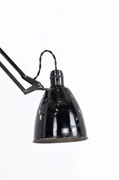 Discount Pamono Vintage Black Model 1208 Anglepoise Desk Lamp from Herbert Terry & Sons., 1940s