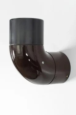 New Pamono Vintage Black Plastic Spotlight