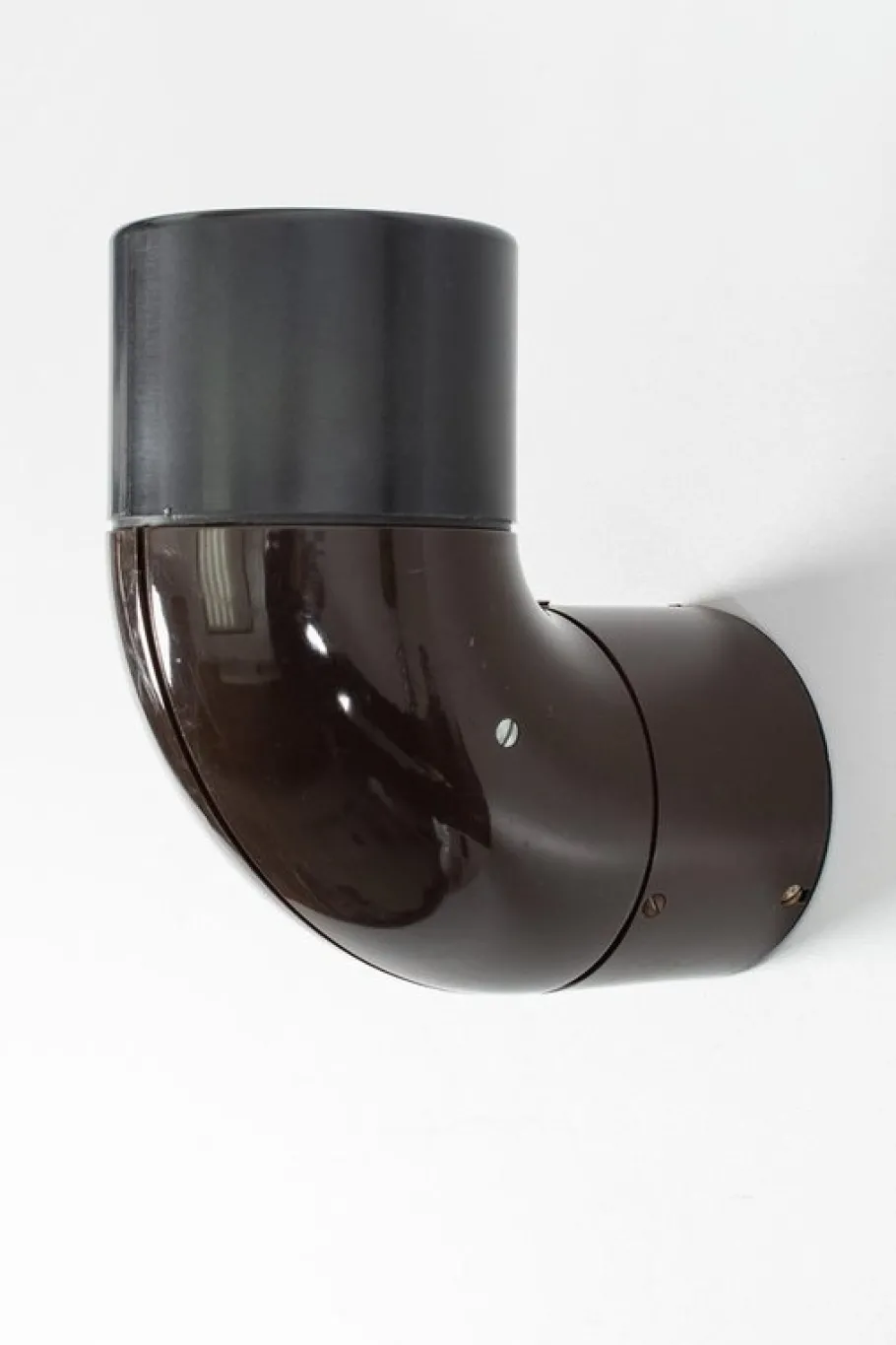 New Pamono Vintage Black Plastic Spotlight