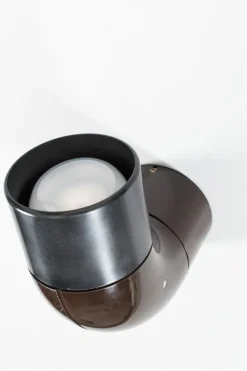 New Pamono Vintage Black Plastic Spotlight