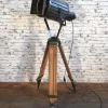 Sale Pamono Vintage Black Theater Tripod Lamp, 1960s