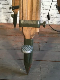 Sale Pamono Vintage Black Theater Tripod Lamp, 1960s