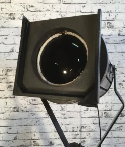 Sale Pamono Vintage Black Theater Tripod Lamp, 1960s