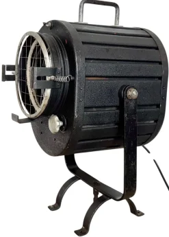 Discount Pamono Vintage Black Theatre Spotlight Table Lamp, 1960s