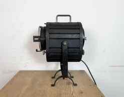 Discount Pamono Vintage Black Theatre Spotlight Table Lamp, 1960s